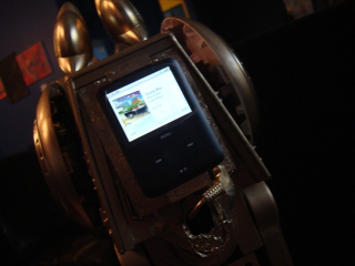 Illustration for article titled The AT-AT Walker iPod Dock is Golden